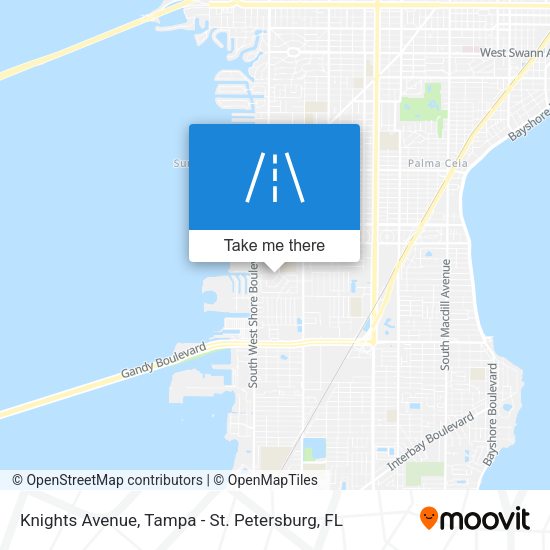 Knights Avenue map