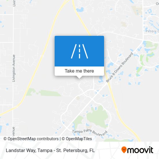 Mapa de Landstar Way