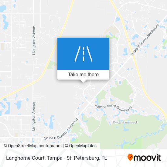 Mapa de Langhorne Court