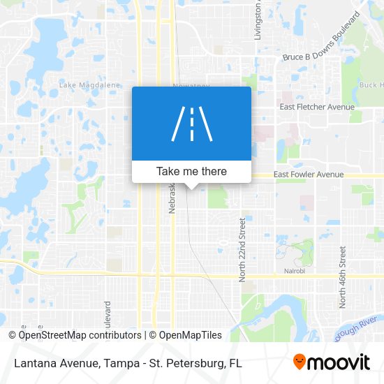 Mapa de Lantana Avenue
