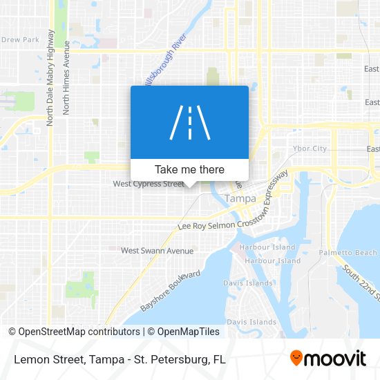 Lemon Street map