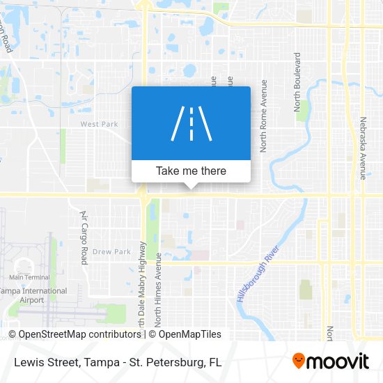 Mapa de Lewis Street
