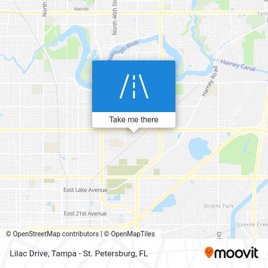 Lilac Drive map