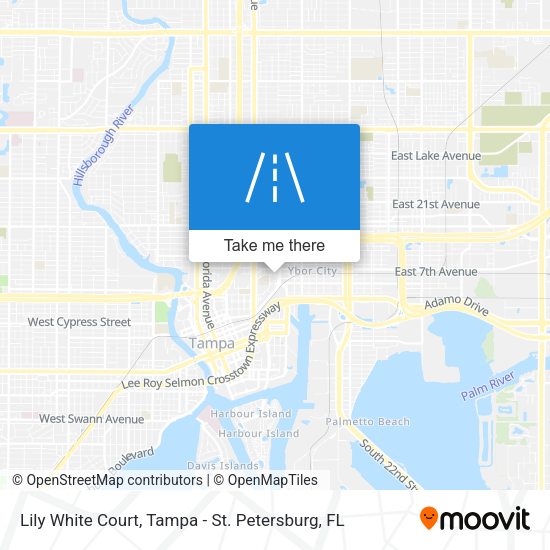 Mapa de Lily White Court