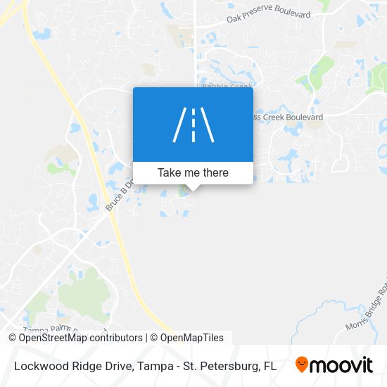 Lockwood Ridge Drive map