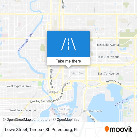 Mapa de Lowe Street