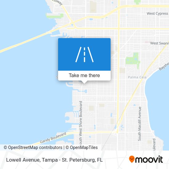 Mapa de Lowell Avenue