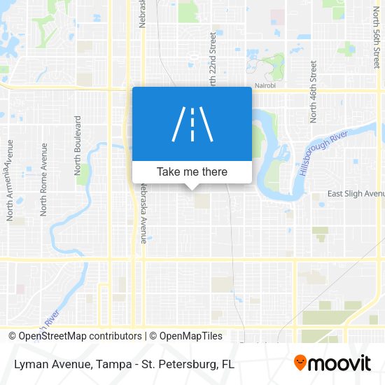 Lyman Avenue map