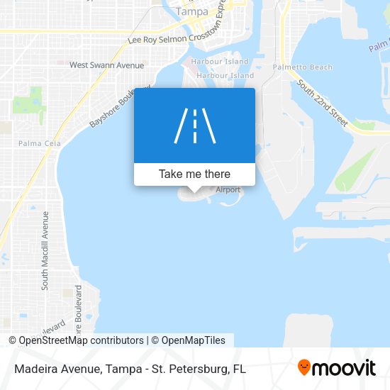 Madeira Avenue map
