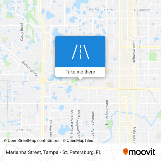 Mapa de Marianna Street