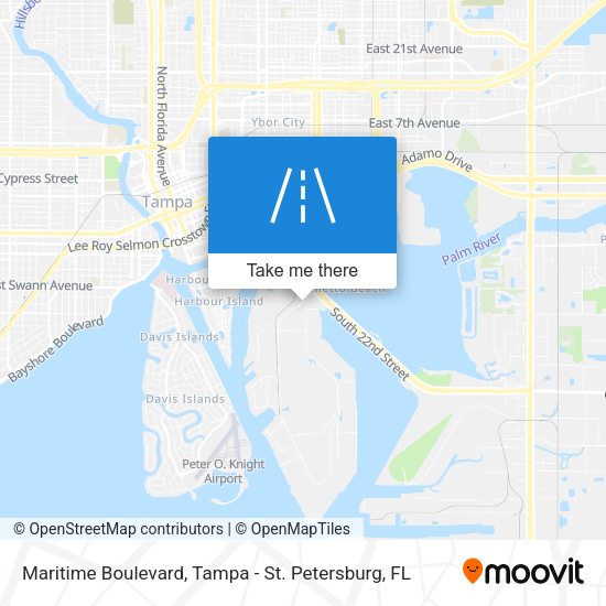 Maritime Boulevard map