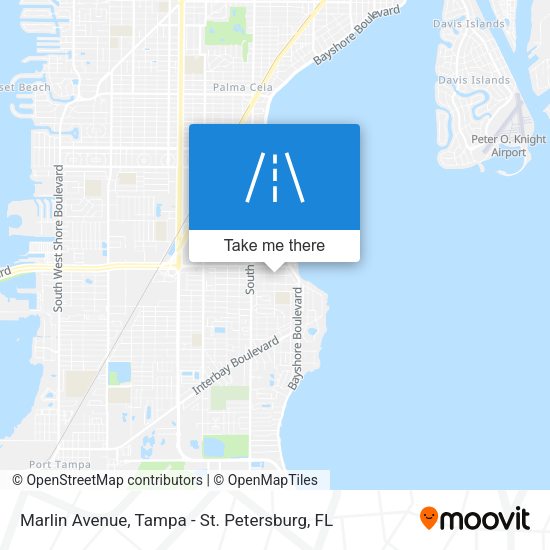 Marlin Avenue map