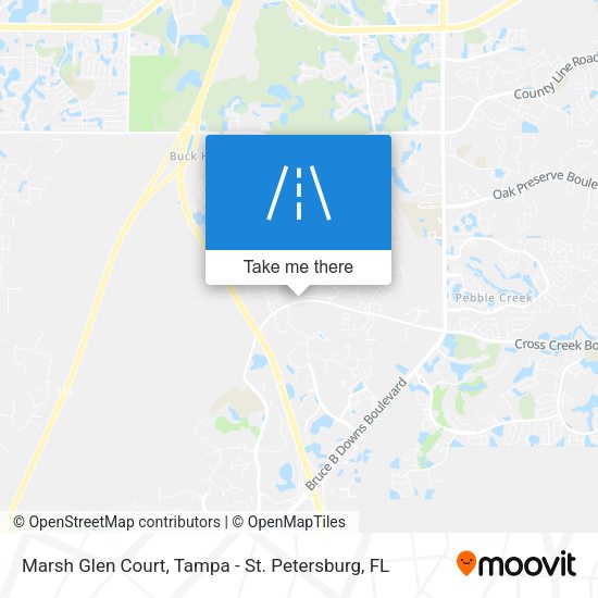 Mapa de Marsh Glen Court