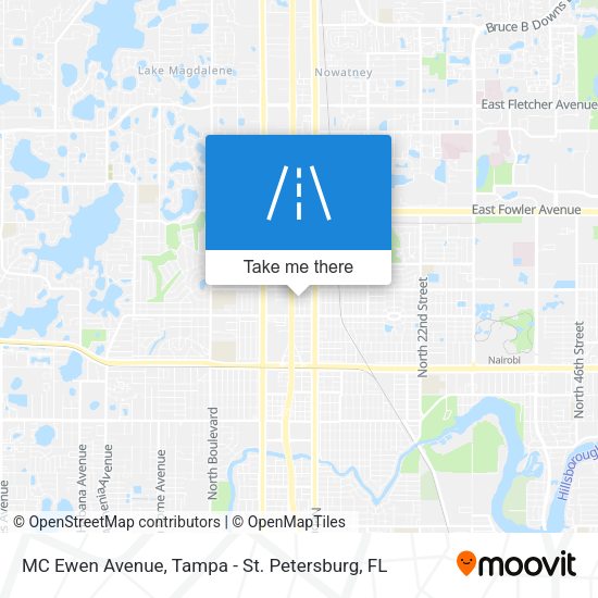 Mapa de MC Ewen Avenue