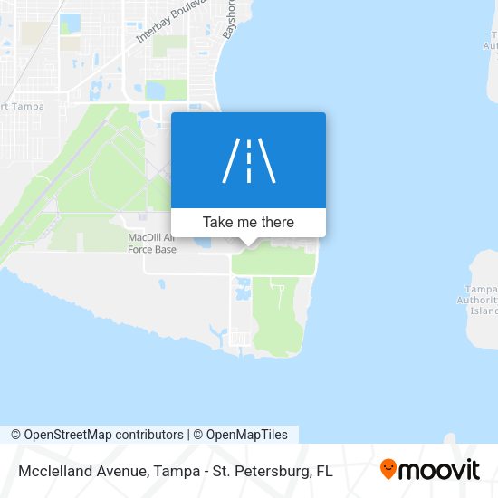 Mcclelland Avenue map