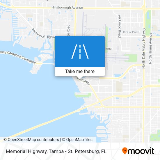 Memorial Highway map