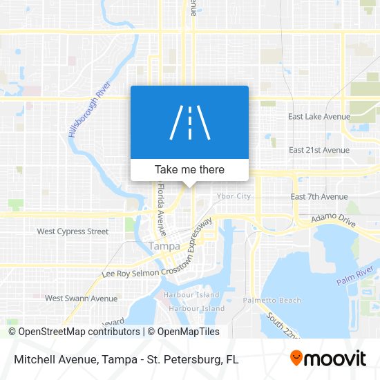 Mitchell Avenue map