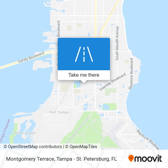 Montgomery Terrace map