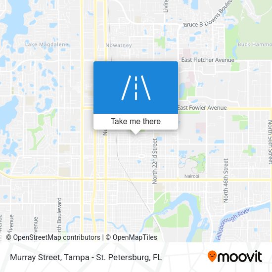 Murray Street map