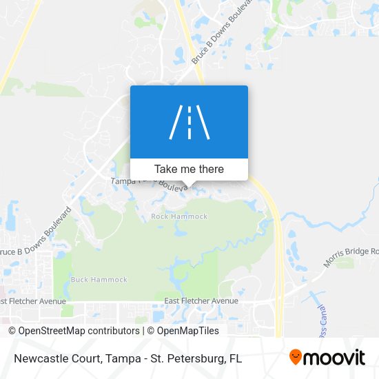 Newcastle Court map