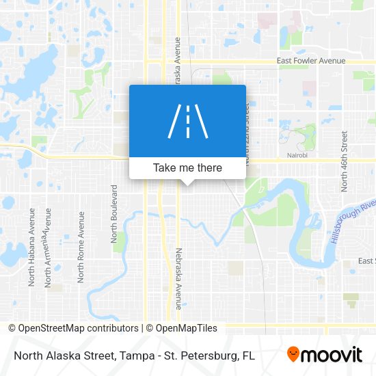 Mapa de North Alaska Street