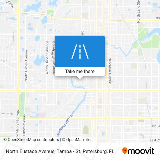 Mapa de North Eustace Avenue