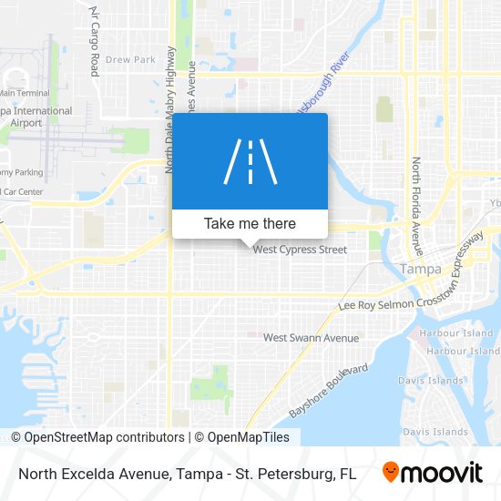 Mapa de North Excelda Avenue