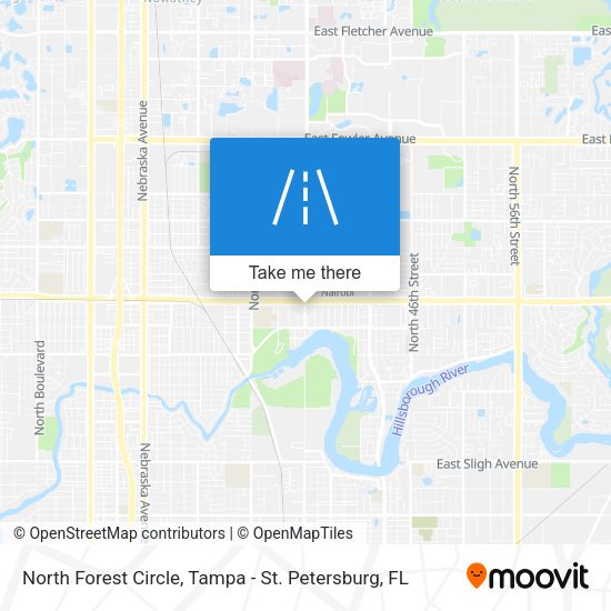 Mapa de North Forest Circle