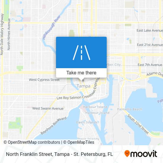 Mapa de North Franklin Street