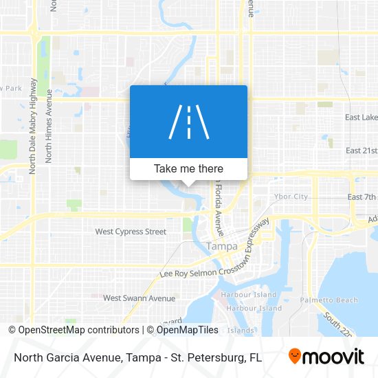 Mapa de North Garcia Avenue