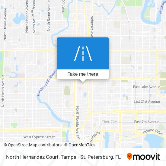 North Hernandez Court map