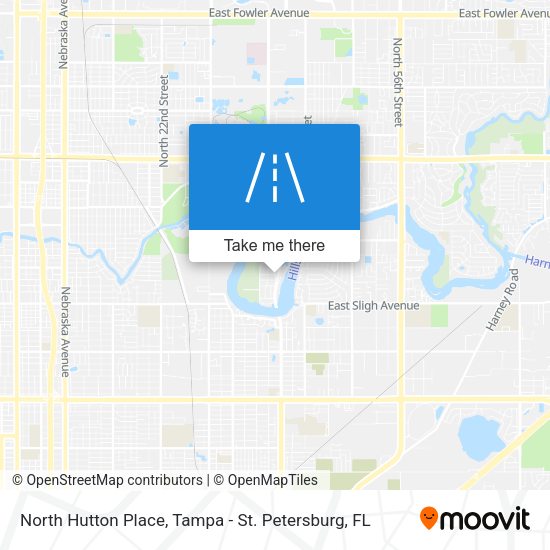 Mapa de North Hutton Place