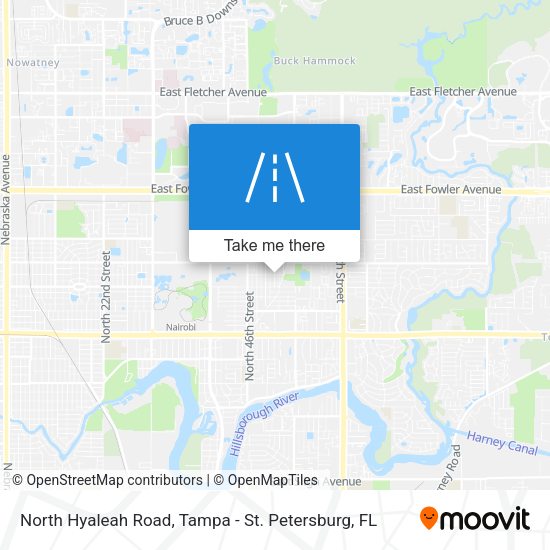 Mapa de North Hyaleah Road