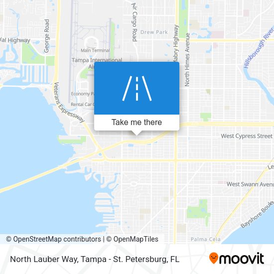 North Lauber Way map