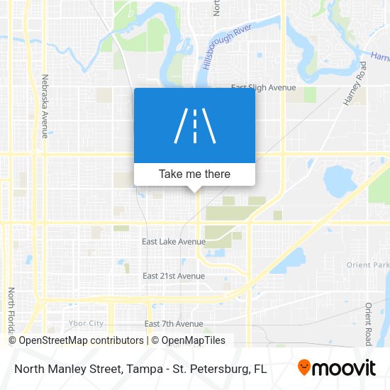 Mapa de North Manley Street