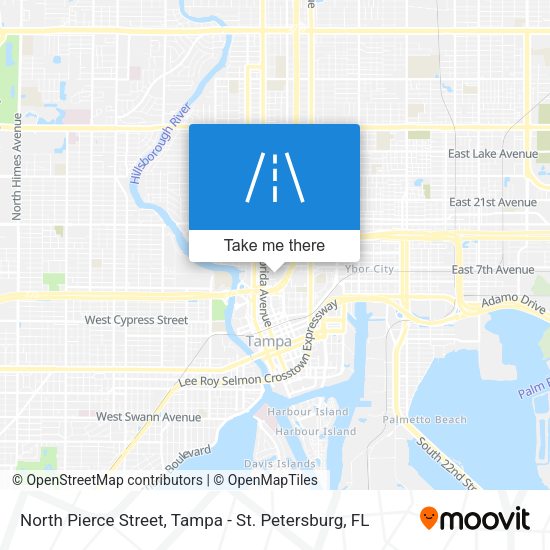 Mapa de North Pierce Street