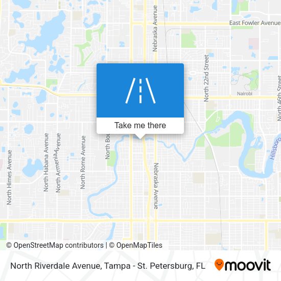 North Riverdale Avenue map