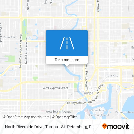 Mapa de North Riverside Drive