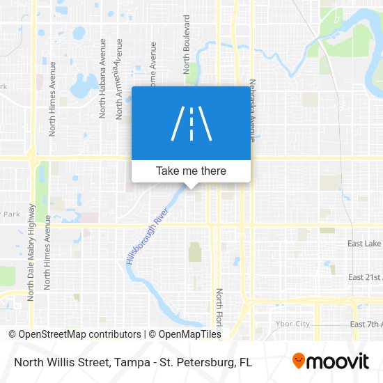 Mapa de North Willis Street
