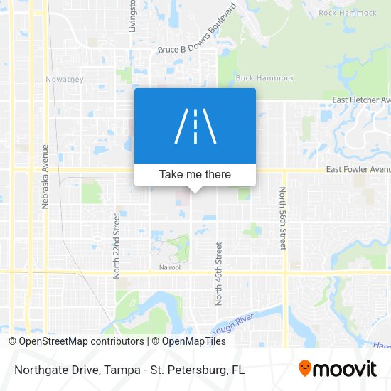 Mapa de Northgate Drive