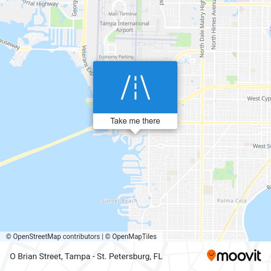 Mapa de O Brian Street