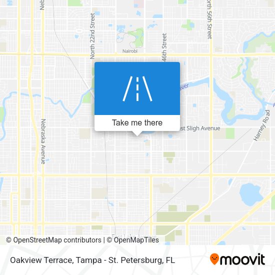 Oakview Terrace map