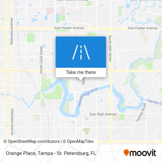 Orange Place map