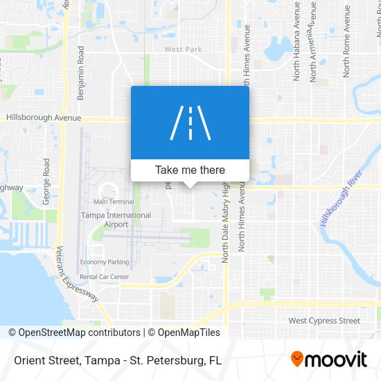 Orient Street map