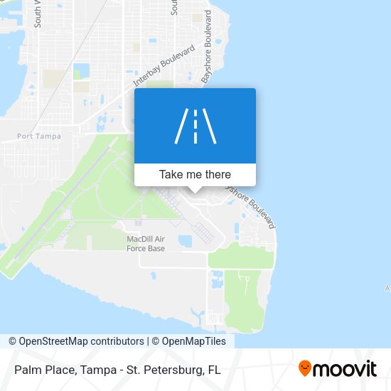 Palm Place map