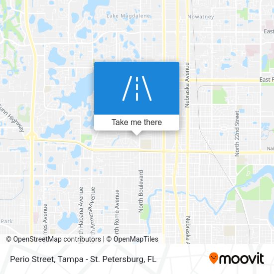 Mapa de Perio Street