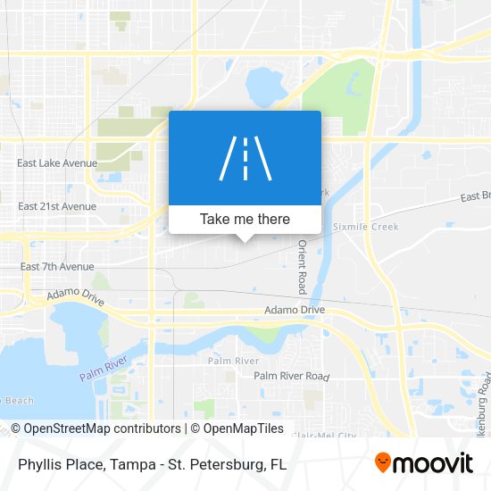 Phyllis Place map