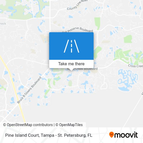Mapa de Pine Island Court