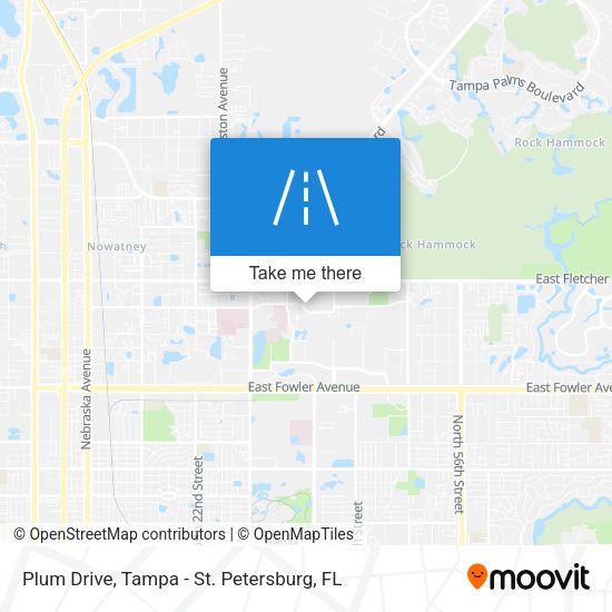 Mapa de Plum Drive