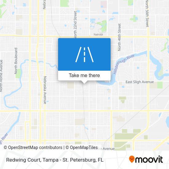 Redwing Court map